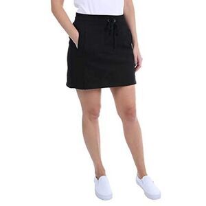 NWT NEW Jones New York Womens Skort w/Pockets Black Size S Pull-on